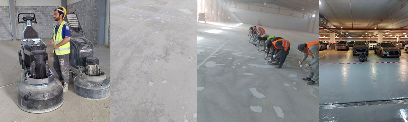 Press Hall Industrial Floor